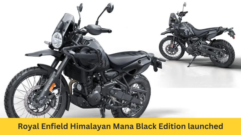 Royal Enfield Himalayan Mana Black Edition Launched with Factory-Fitted Adventure Kit: The Ultimate Adventure Tourer Unveiled
