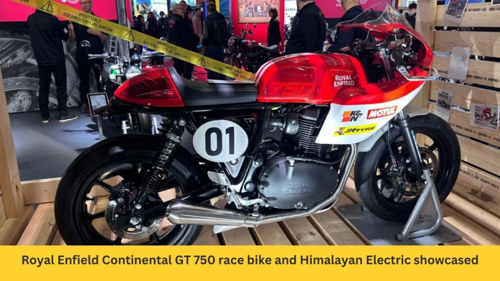 Royal Enfield Continental GT 750 Race Bike and Himalayan Electric: Revolutionizing Performance and Sustainability