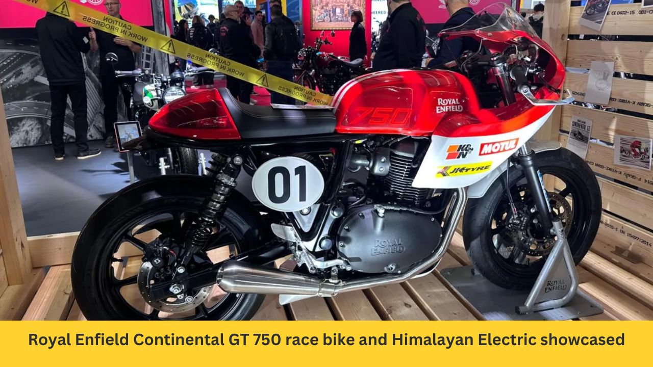 Royal Enfield Continental GT 750 Race Bike and Himalayan Electric: Revolutionizing Performance and Sustainability