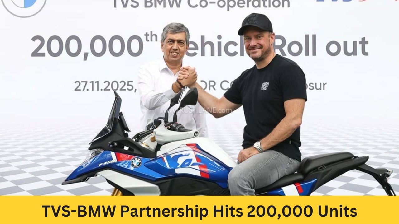 TVS-BMW Partnership Hits 200,000 Units: F 450 GS Production Kicks Off in India – A Game-Changer for Premium Bikes