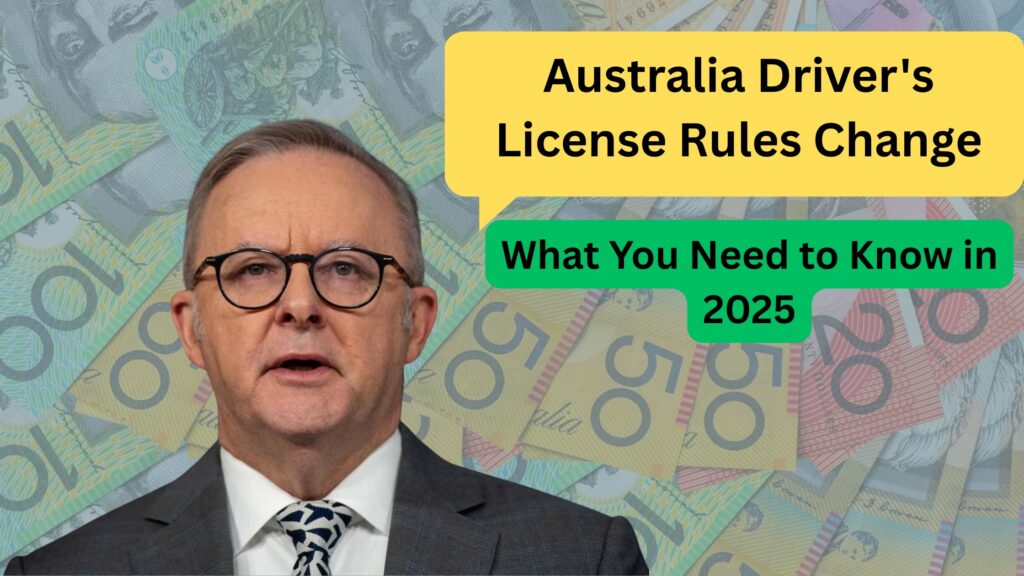 Current image: Australia Driver's License Rules Change