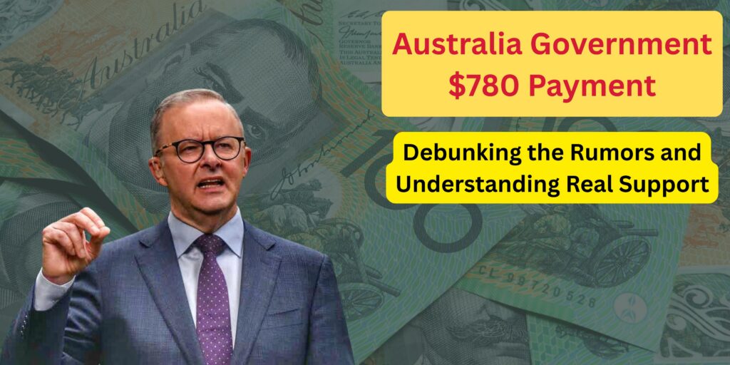 Current image: Australia Government $780 Payment