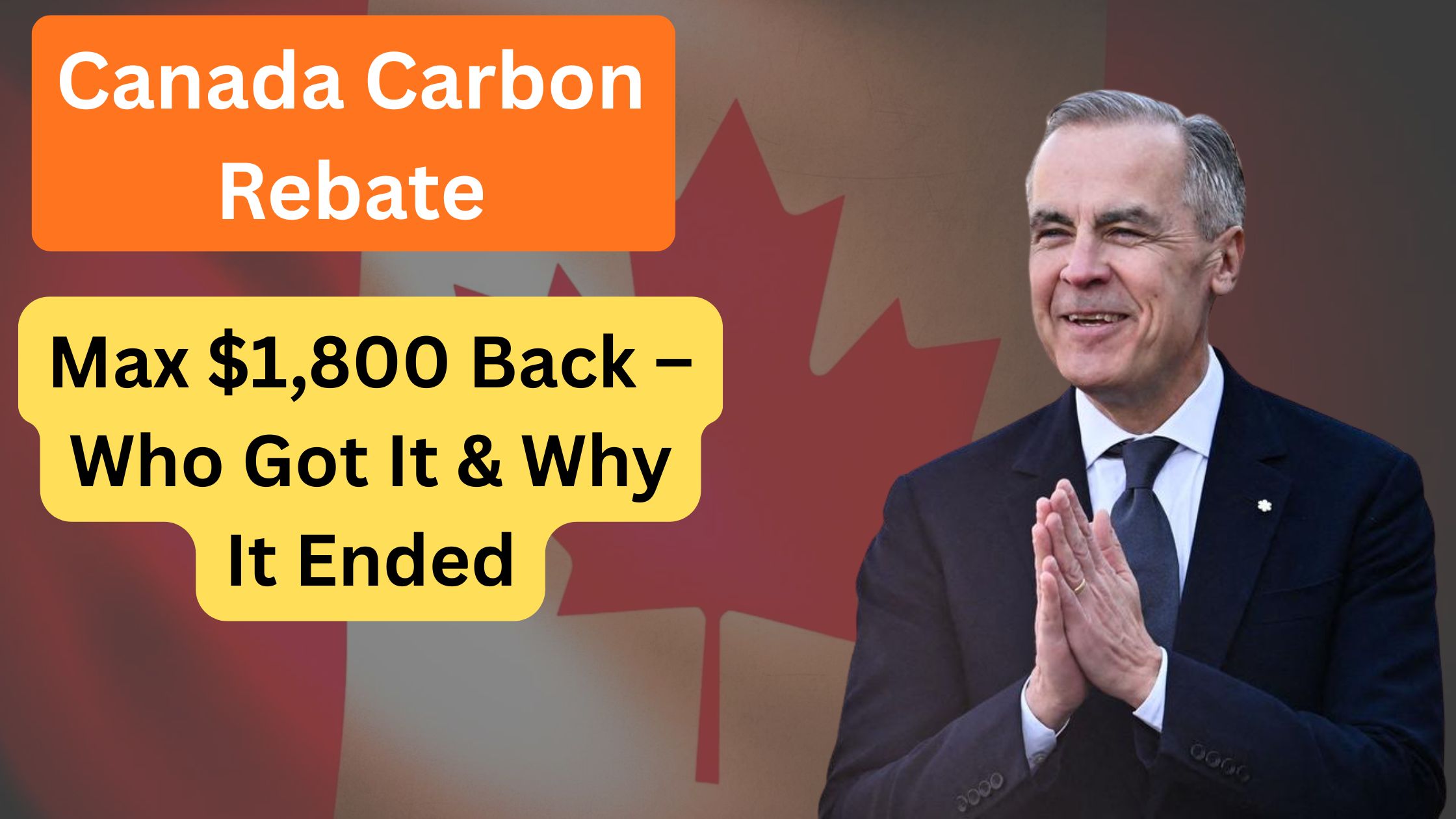 Canada Carbon Rebate