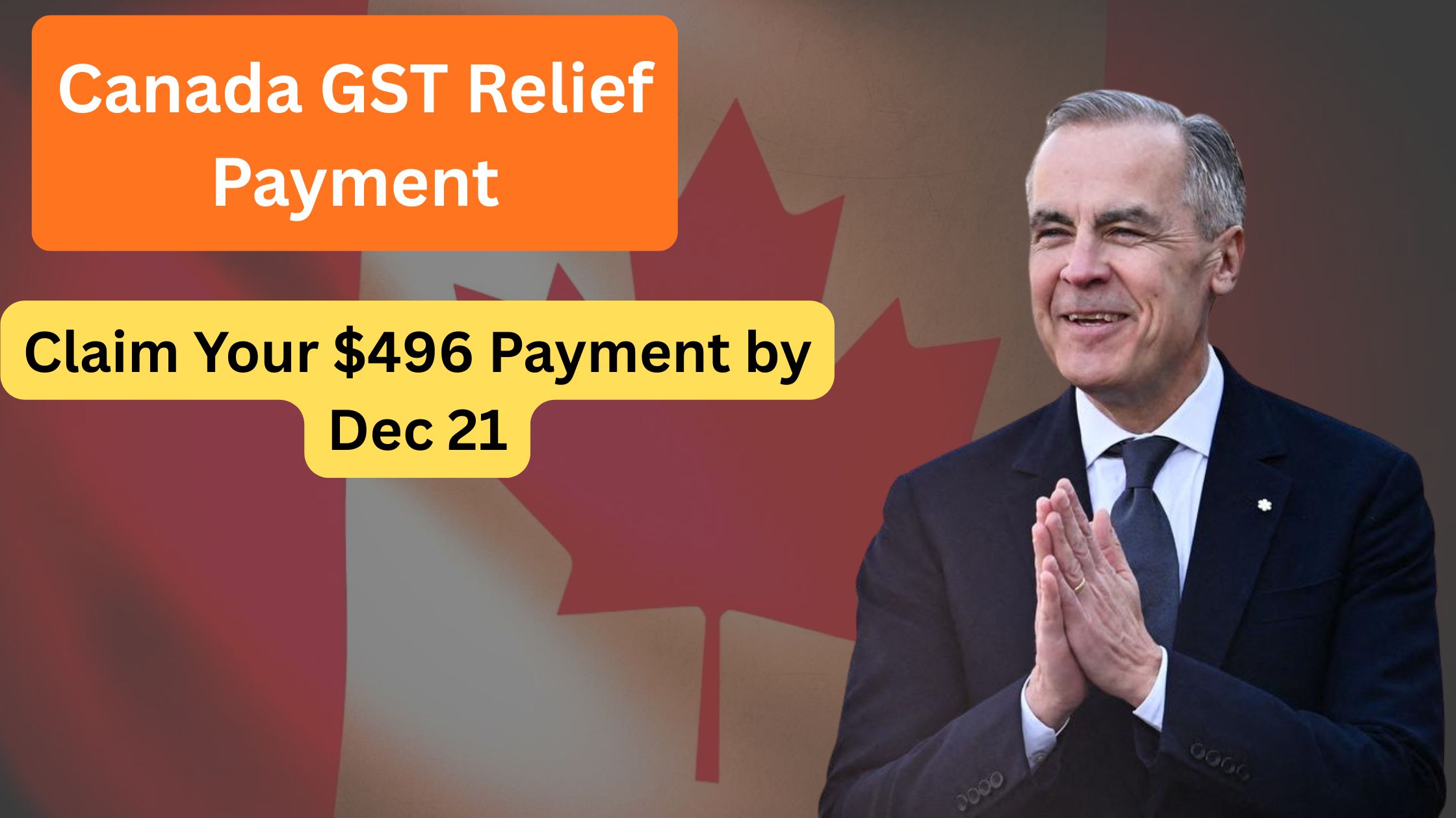 Canada GST Relief Payment