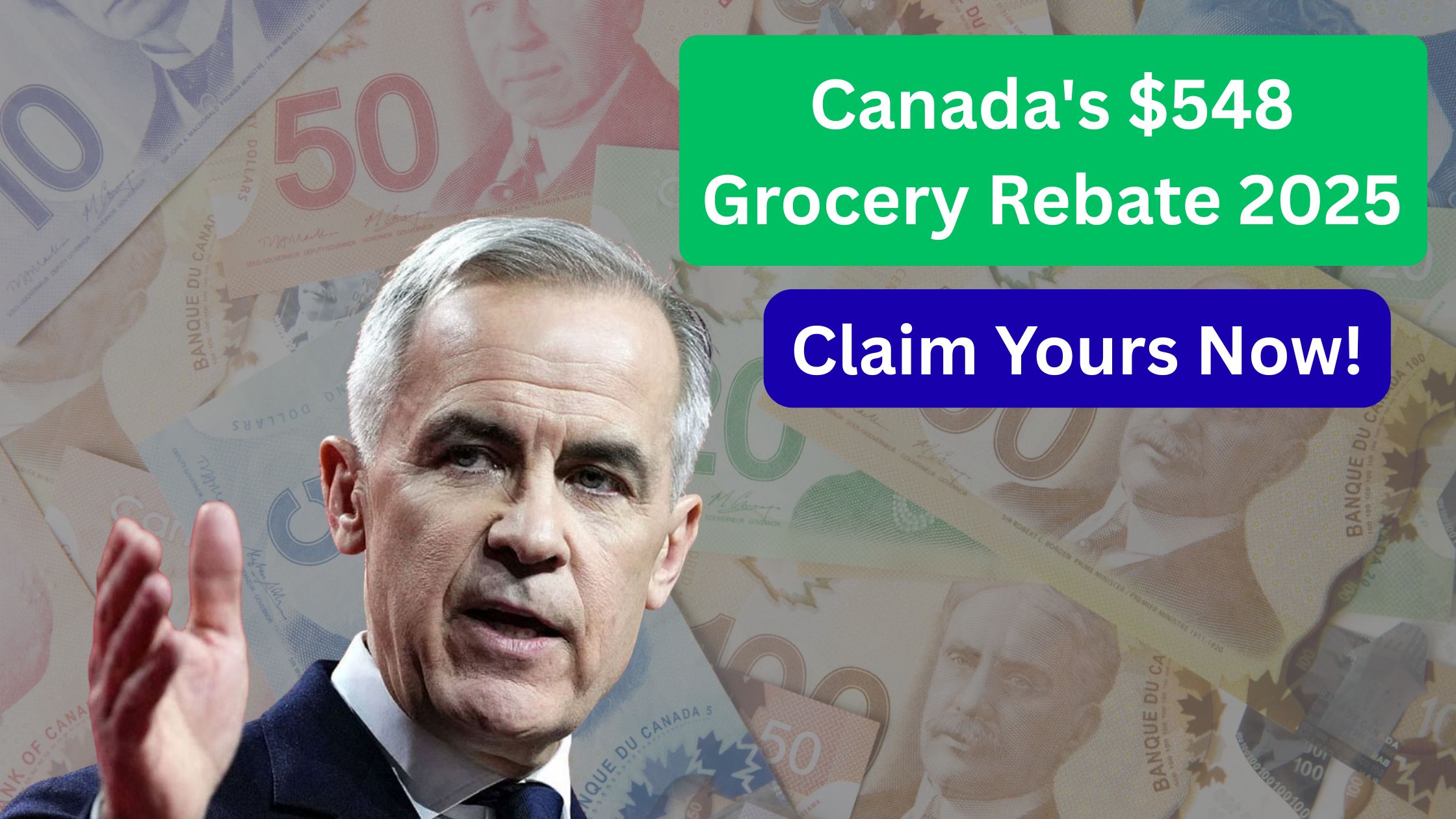 Canada's $548 Grocery Rebate