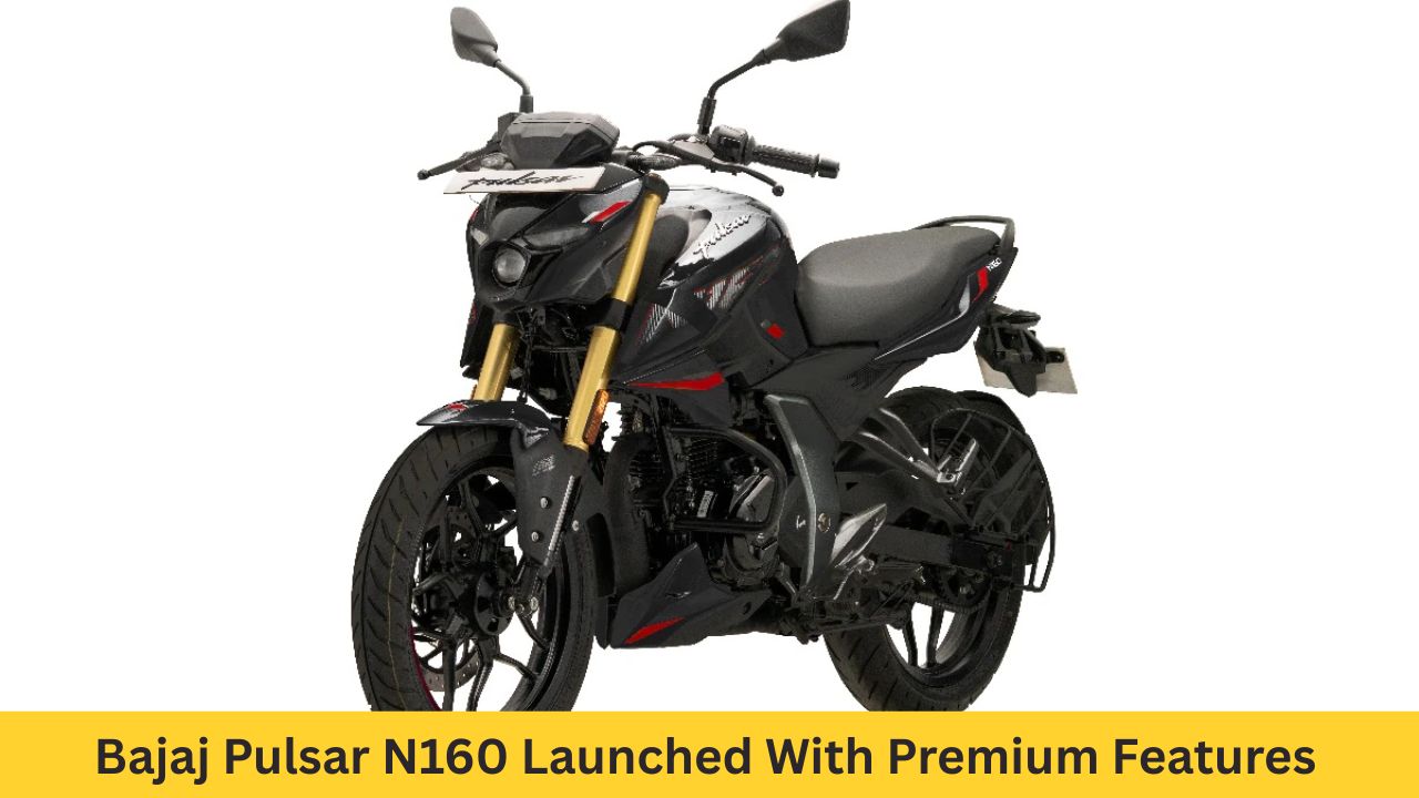 Bajaj Pulsar N160 Launched With Premium Features: Gold USD Forks and Single-Piece Seat for Superior Ride Comfort