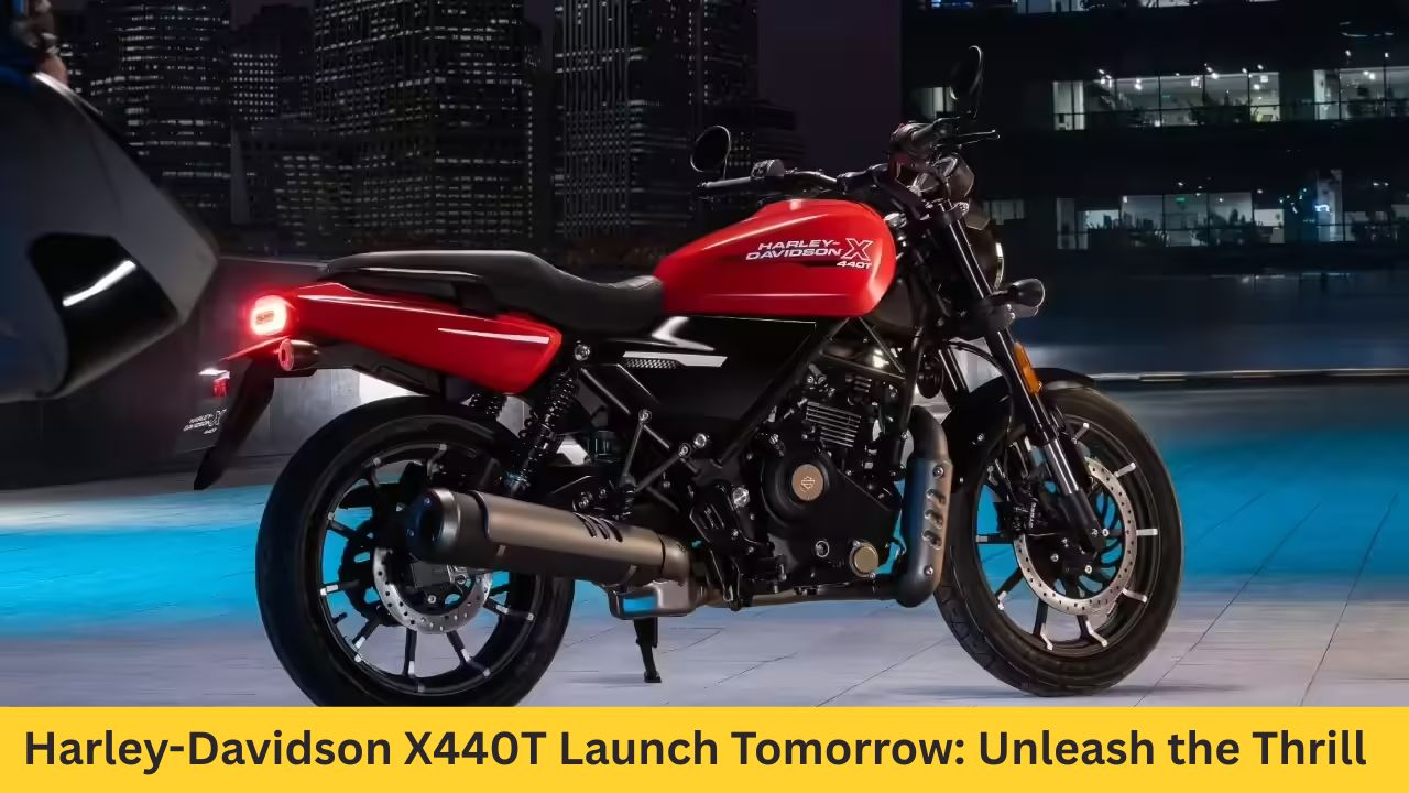 Harley-Davidson X440T Launch Tomorrow: Unleash the Thrill with India's Sportiest 440cc Cruiser