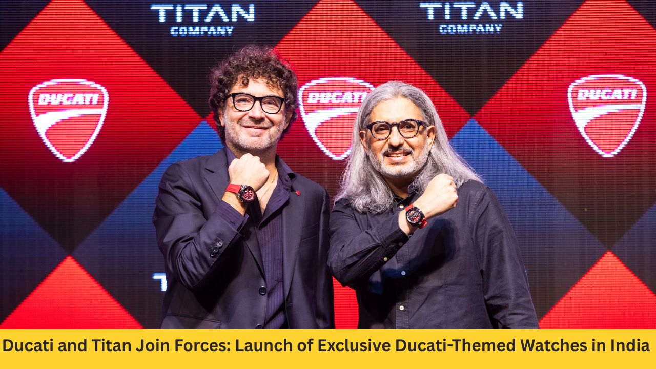 Ducati and Titan Join Forces: Launch of Exclusive Ducati-Themed Watches in India
