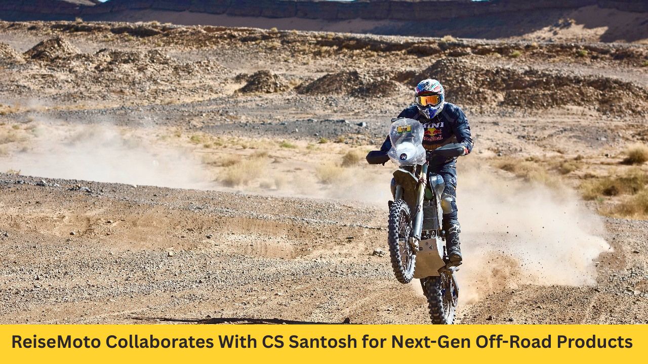ReiseMoto Collaborates With CS Santosh for Next-Gen Off-Road Products