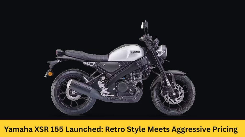 Yamaha XSR 155 Launched: Retro Style Meets Aggressive Pricing That Shakes Up the 155cc Segment