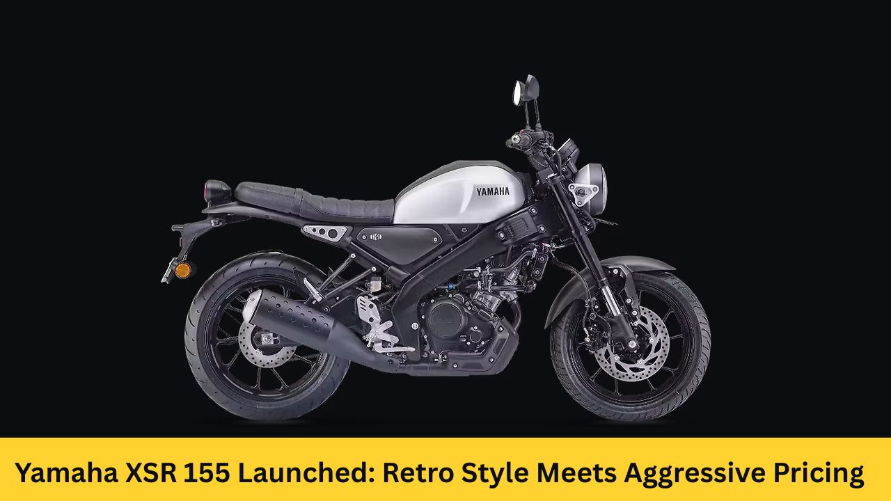 Yamaha XSR 155 Launched: Retro Style Meets Aggressive Pricing That Shakes Up the 155cc Segment