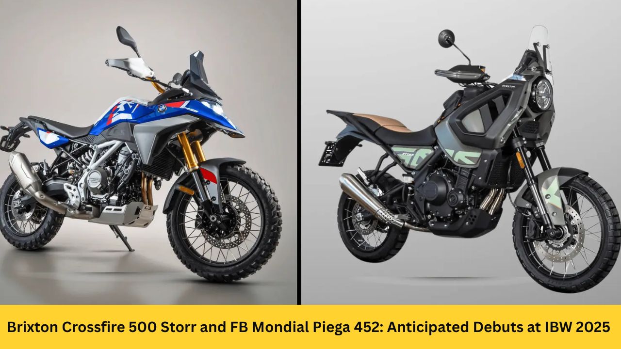 Brixton Crossfire 500 Storr and FB Mondial Piega 452: Anticipated Debuts at IBW 2025