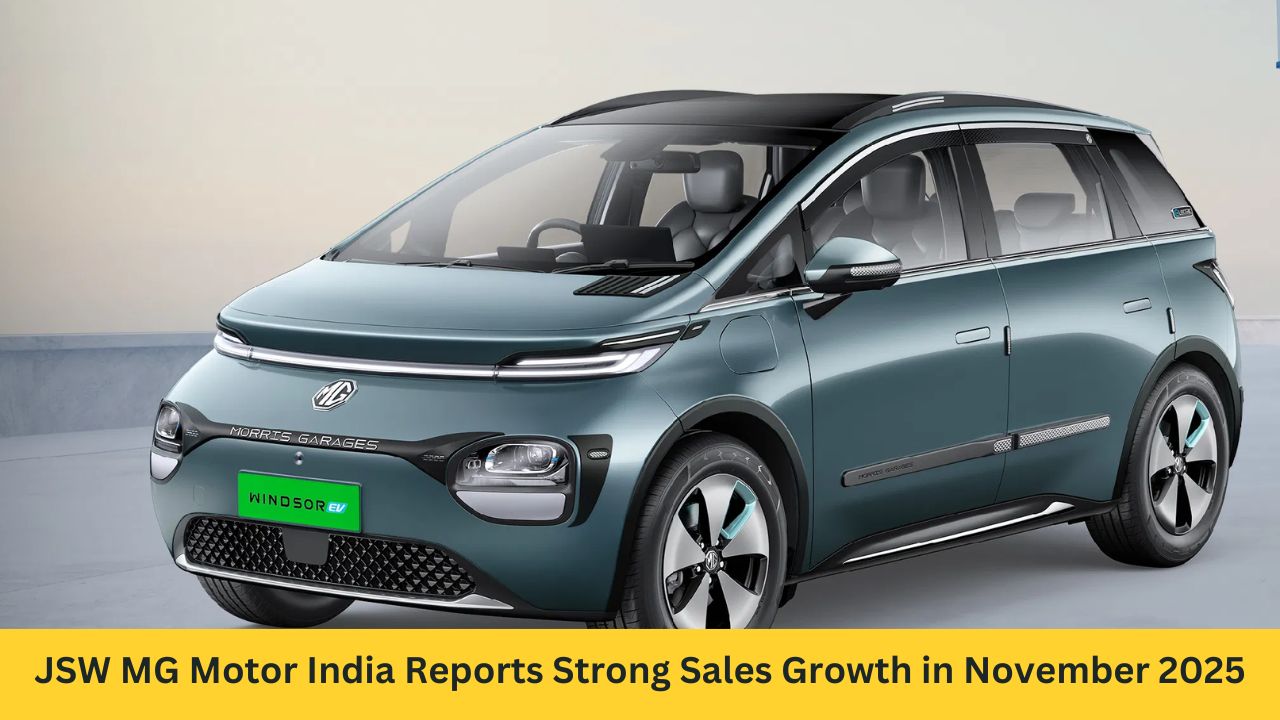 JSW MG Motor India Reports Strong Sales Growth in November 2025: A Deep Dive into Market Success